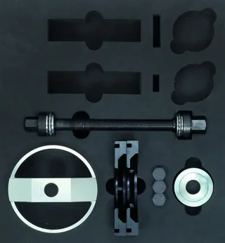 KS Tools 150.2145 Compacte wielnaven-gereedschapsset, 9-delig by KS Tools – product image 1 of 3