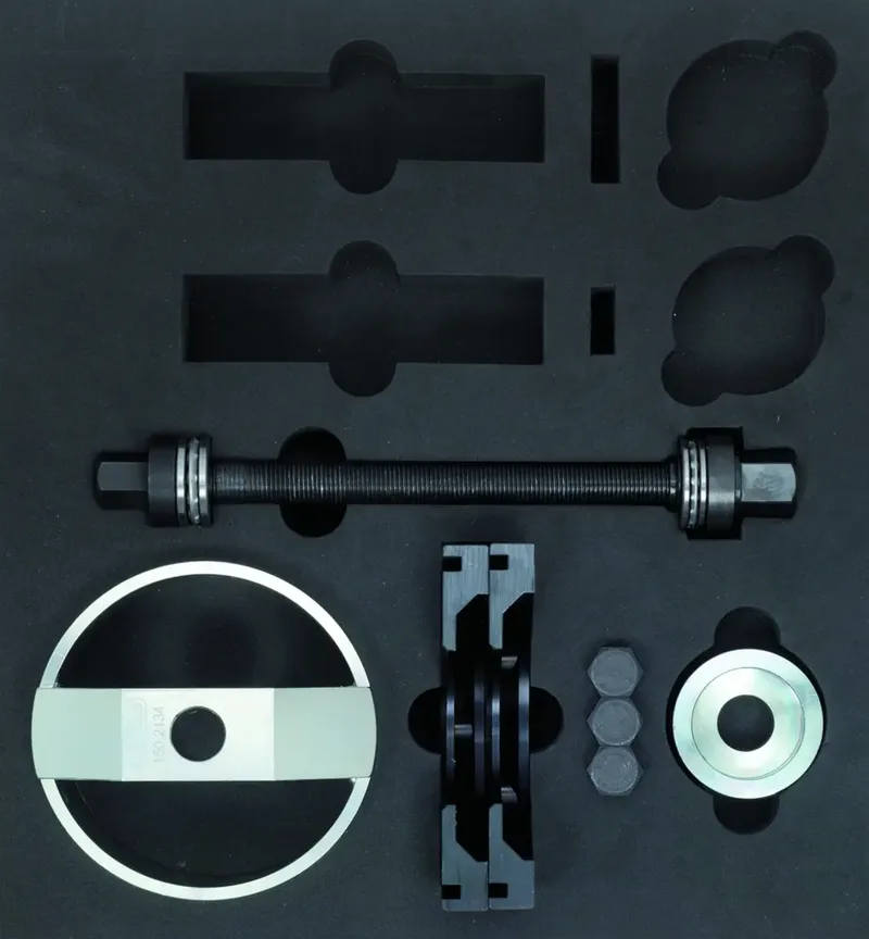 KS Tools 150.2145 Compacte wielnaven-gereedschapsset, 9-delig by KS Tools – product image 1 of 3