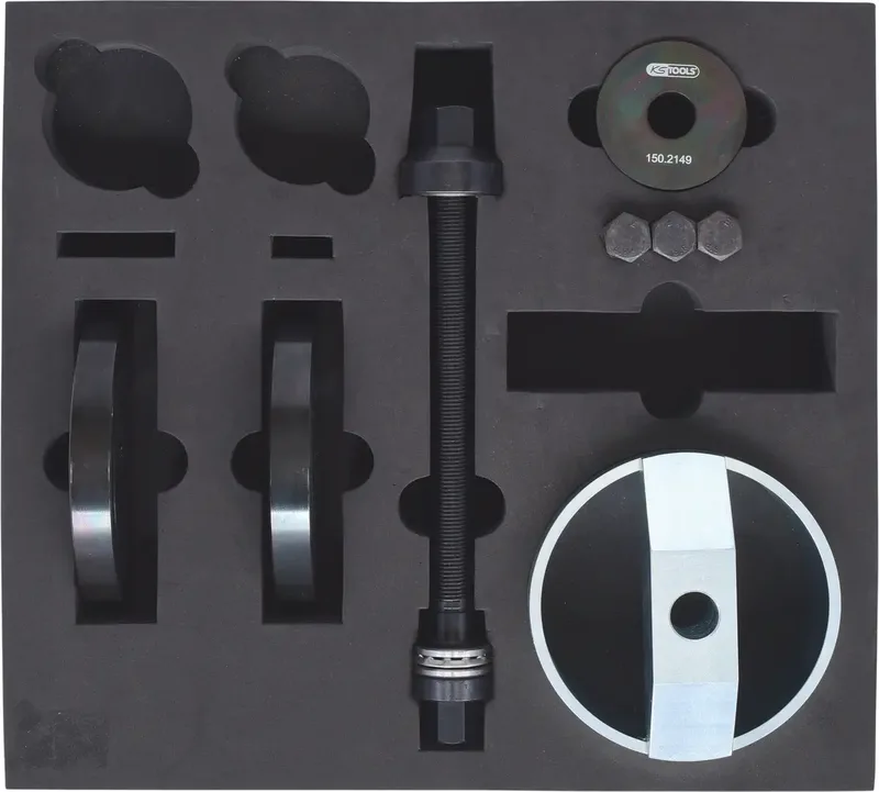KS Tools 150.2145 Compacte wielnaven-gereedschapsset, 9-delig by KS Tools – product image 3 of 3