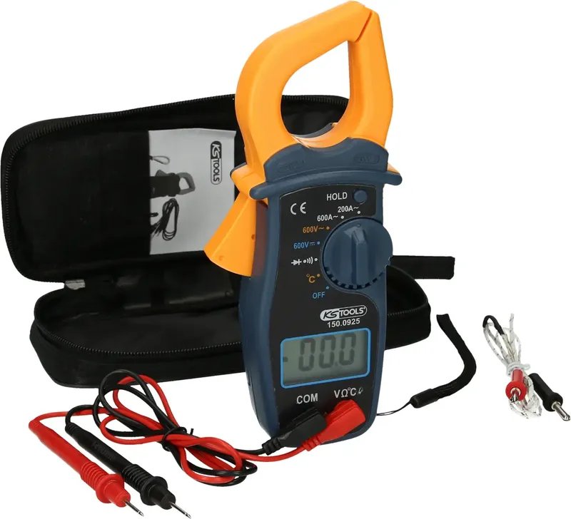 KS Tools 1500925 Stromzange digital inkl. Tasche, inkl. Prüfkabel by KS Tools – product image 1 of 3