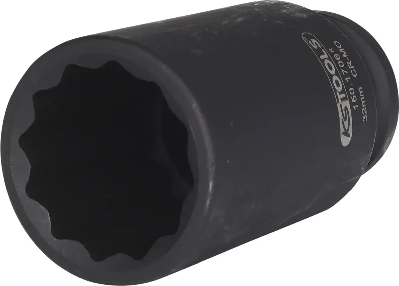 KS Tools 1501706 150.1706 12-Kant Kraft-Steckschlüsseleinsatz 32.0 mm 1/2 32 mm 1/2 (12.5 mm) de KS Tools – image du produit