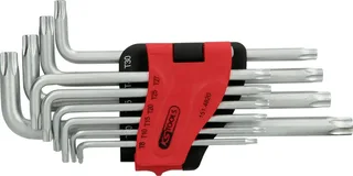 KS Tools 151.4820 TX Haakse schroevendraaierset TB 8, TB 10, TB 15, TB 20, TB 25, TB 27, TB 30, TB 40, TB 45, TB 50 10-delig de KS Tools – image du produit 1 sur 2