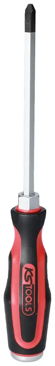 KS Tools 1511105 151.1105 Kreuzschlitz-Schraubendreher PH 3 Klingenlänge: 150 mm DIN ISO 8764 von KS Tools – Produktbild