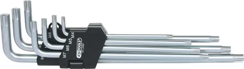 KS Tools 1512450 RIBE Haakse schroevendraaierset 4 mm, 5 mm, 6 mm, 7 mm, 8 mm, 9 mm, 10 mm 7-delig de KS Tools – image du produit 1 sur 2