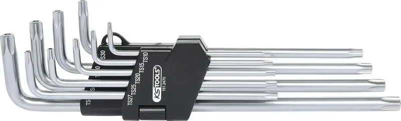 KS Tools 1512470 Haakse schroevendraaierset TS 10, TS 15, TS 20, TS 25, TS 27, TS 30, TS 40, TS 45, TS 50 9-delig von KS Tools – Produktbild