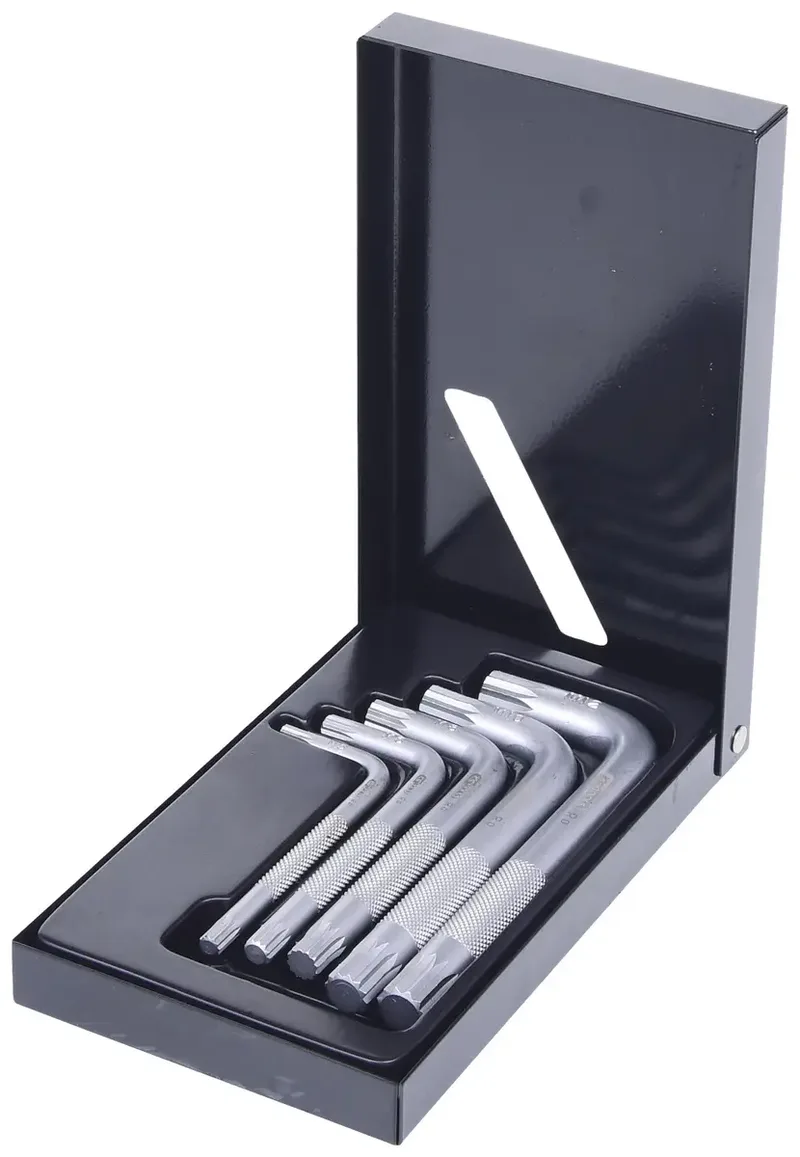 KS Tools 1514100 XZN Haakse schroevendraaierset 5 mm, 6 mm, 8 mm, 10 mm, 12 mm 5-delig von KS Tools – Produktbild