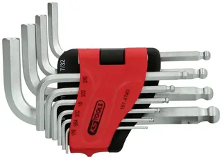 KS Tools 1514740 Inbus Haakse schroevendraaierset 1/16 inch, 5/64 inch, 3/32 inch, 1/8 inch, 5/32 inch, 3/16 inch, 7/32 inch, 1/4 inch, 5/16 inch, 3/8 inch von KS Tools – Produktbild 1 von 2
