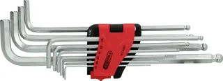 KS Tools 1514920 Inbus Haakse schroevendraaierset 1/16 inch, 5/64 inch, 3/32 inch, 1/8 inch, 5/32 inch, 3/16 inch, 7/32 inch, 1/4 inch, 5/16 inch, 3/8 inch de KS Tools – image du produit 1 sur 2