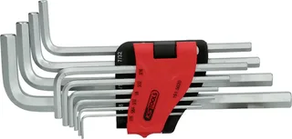 KS Tools 1515020 Inbus Haakse schroevendraaierset 1/16 inch, 5/64 inch, 3/32 inch, 1/8 inch, 5/32 inch, 3/16 inch, 7/32 inch, 1/4 inch, 5/16 inch, 3/8 inch von KS Tools – Produktbild 1 von 2