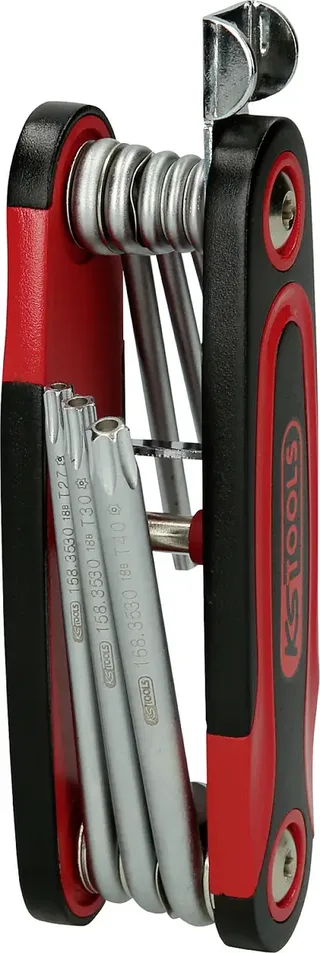 KS Tools 158.3530 TX Jeu de clés mâles coudées 8 pièces de KS Tools – image du produit 2 sur 2