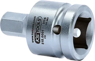KS Tools 3/4" Kraft-Bit-Stecknuss Innensechskant kurz, 14mm by KS Tools – product image 2 of 2