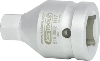 KS Tools 3/4" Kraft-Bit-Stecknuss Innensechskant kurz, 17mm by KS Tools – product image 2 of 2