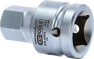 KS Tools 3/4" Kraft-Bit-Stecknuss Innensechskant kurz, 21mm by KS Tools – product image 2 of 2