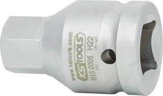 KS Tools 3/4" Kraft-Bit-Stecknuss Innensechskant kurz, 22mm by KS Tools – product image 2 of 2