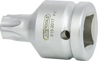 KS Tools 3/4" Kraft-Bit-Stecknuss TX mit Bohrung, kurz, TB80 by KS Tools – product image 3 of 3