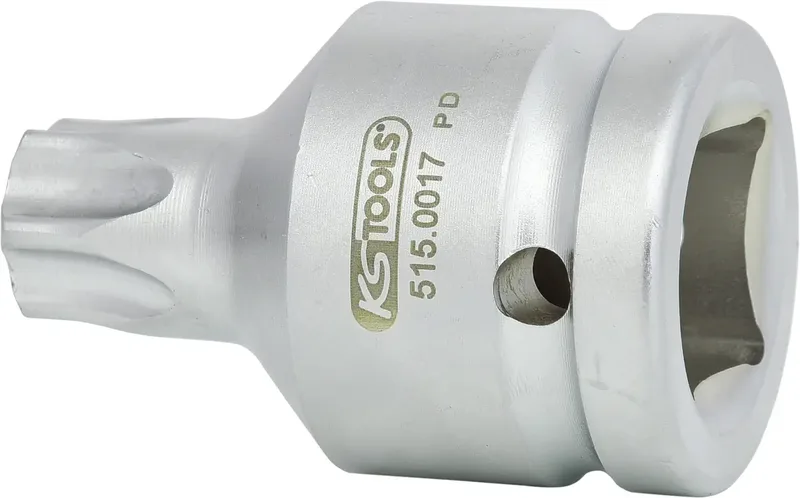 KS Tools 3/4" Kraft-Bit-Stecknuss TX mit Bohrung, kurz, TB80 by KS Tools – product image 3 of 3