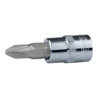 KS Tools 3/8" CHROMEplus Bit-Stecknuss, PH2 van KS Tools – productafbeelding