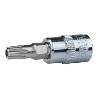 KS Tools 3/8" CHROMEplus Bit-Stecknuss TX mit Stirnlochbohrung,TB20 von KS Tools – Produktbild