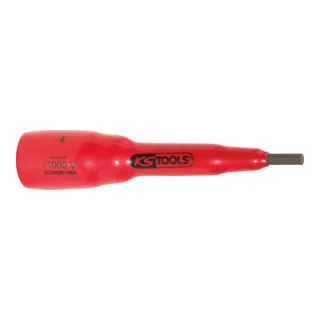 KS Tools 3/8" Isolierte Bit-Stecknuss Innensechskant, 5mm,270mm lang by KS Tools – product image
