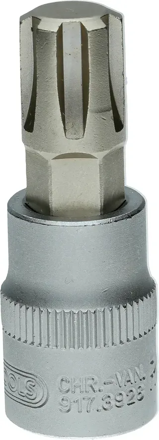 KS Tools 3/8 Zoll Bit-Stecknuss für RIBE-Schrauben, M12, Länge 48 mm by KS Tools – product image 2 of 2