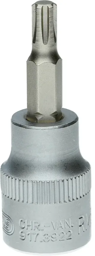 KS Tools 3/8 Zoll Bit-Stecknuss für RIBE-Schrauben, M5, Länge 48 mm von KS Tools – Produktbild 2 von 2