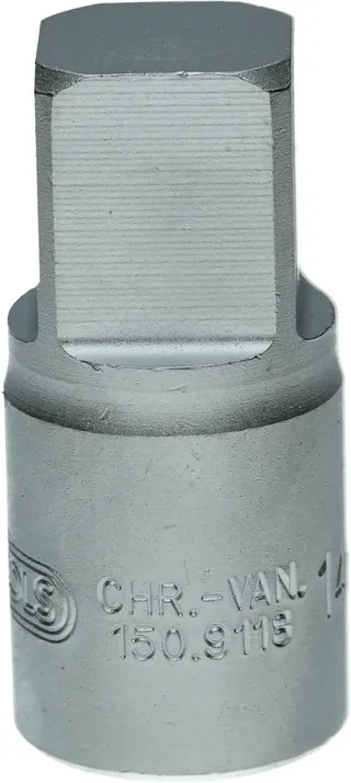 KS Tools 3/8 Zoll Öldienst-Bit-Stecknuss für Innenvierkant-Schrauben, 14 mm von KS Tools – Produktbild 2 von 2