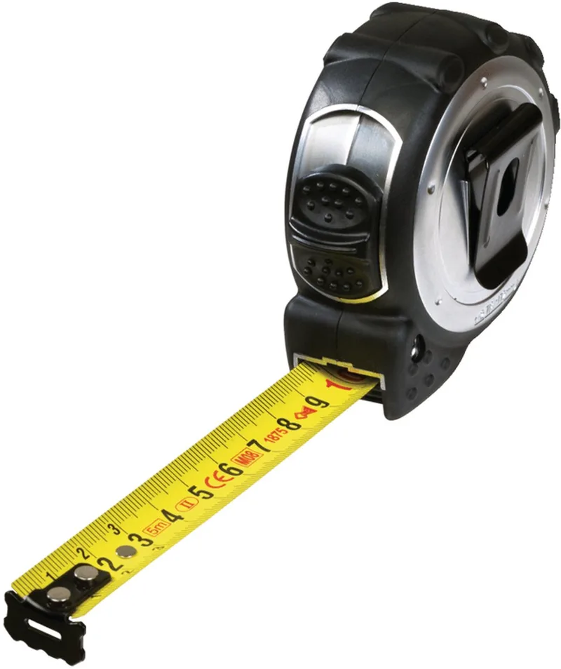 KS Tools 300.0132 3000132 Rolmaat 5 m Bandstaal van KS Tools, Kleurloos – productafbeelding