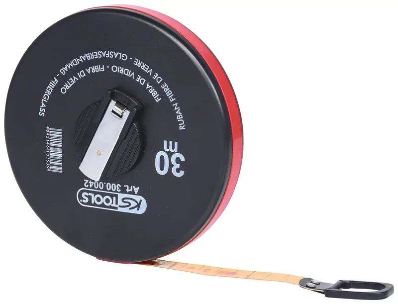 KS Tools 3000042-ISO Maßband kalibriert (ISO) 30 m Kunststoff (glasfaserverstärkt) de KS Tools – image du produit