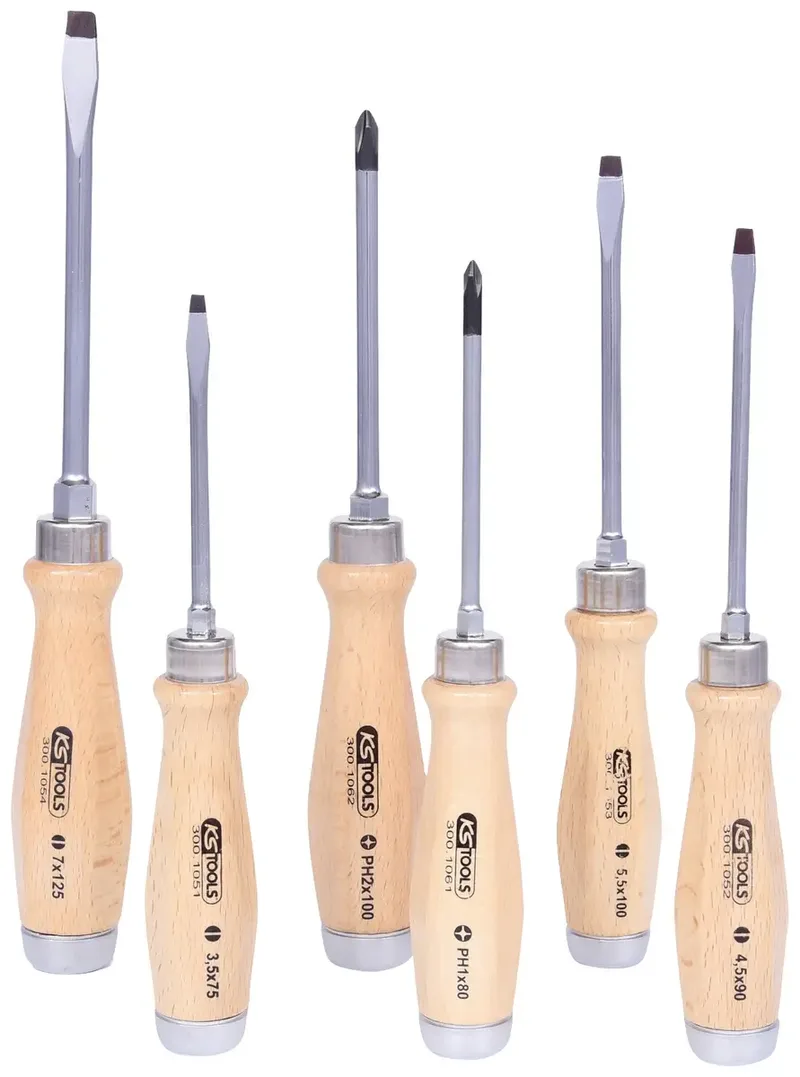 KS Tools 3001050 Schraubendreher-Set Schlitz, PH, Außen-Sechskant von KS Tools – Produktbild