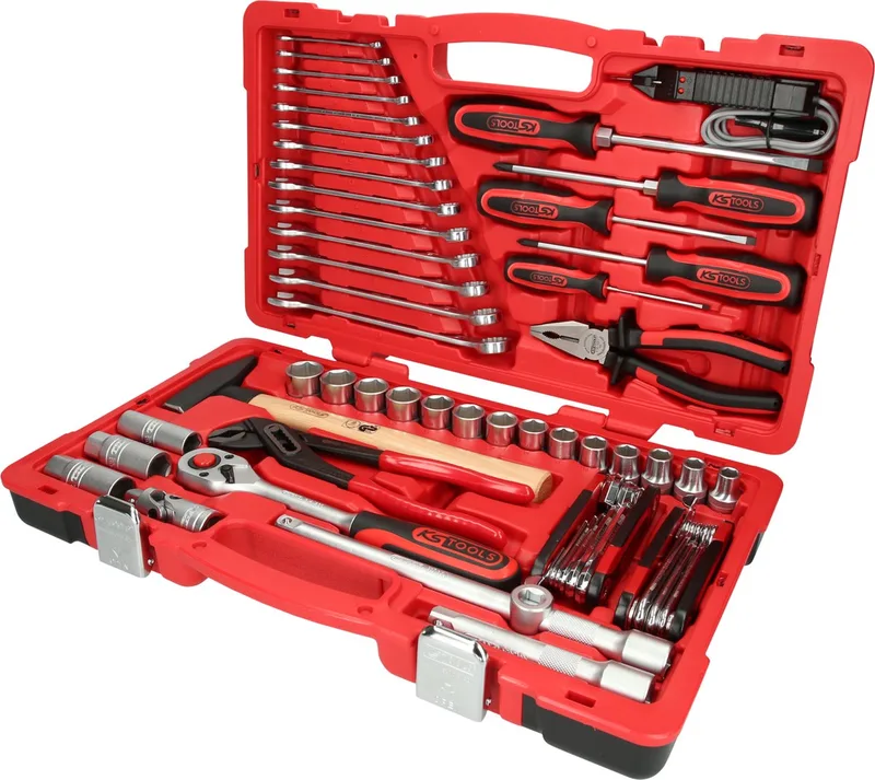 KS Tools 47-delige Gereedschapsset universeel 1/2" by KS Tools, Red – product image