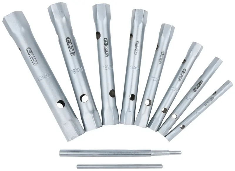 KS Tools 5.180.900 518.0900 Sechskant Rohrsteckschlüssel 22 mm 10teilig de KS Tools – image du produit 1 sur 2