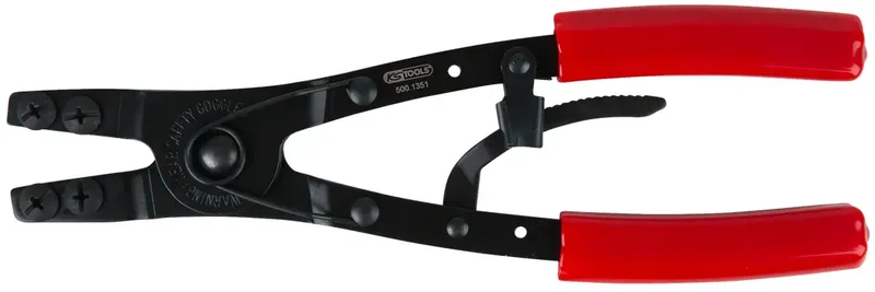 KS Tools 500.1351 Precisie-borgveertang Geschikt voor borgringen Buitenringen 40-100 mm Puntvorm Recht de KS Tools – image du produit