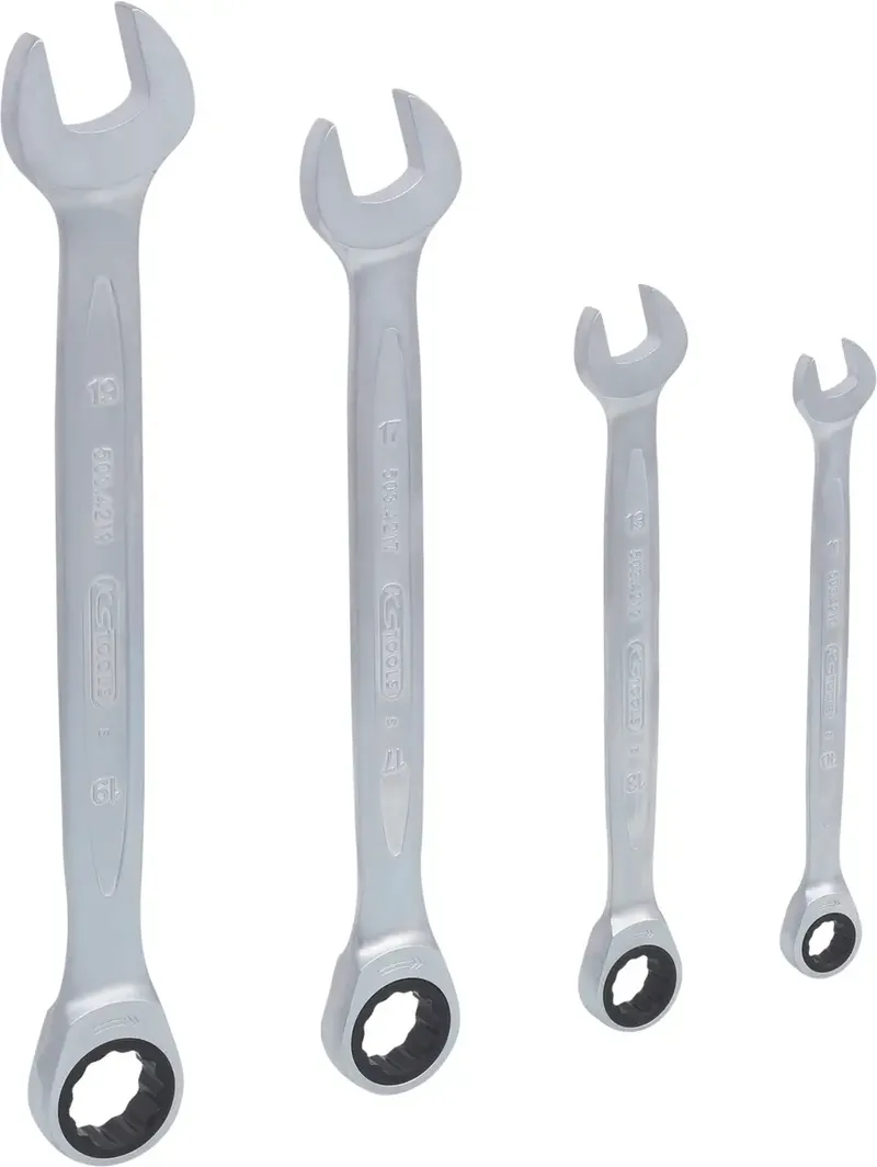 KS Tools 503.4204 5034204 Ring-Ratschenschlüssel-Satz Schlüsselweite (Metrisch) 10 - 19 mm by KS Tools – product image