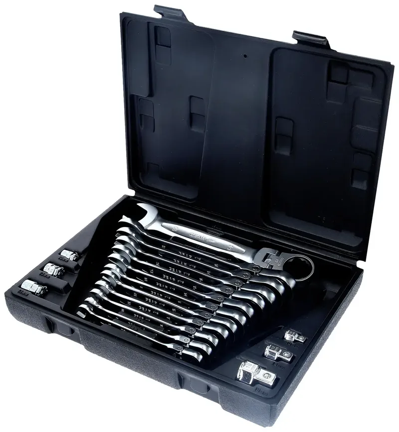 KS Tools 503.4868 Ring-Maulschlüssel-Satz 18teilig Schlüsselweite (Metrisch) 19 mm by KS Tools – product image