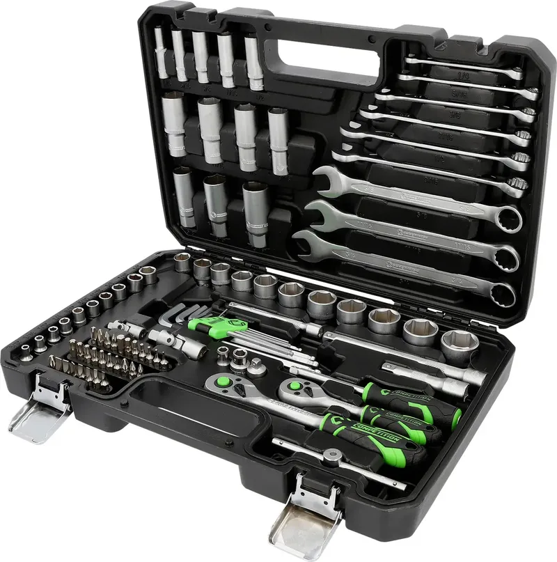KS Tools 512.0092 COMPETITION 1/4 + 3/8 Steckschlüssel -Satz Steckschlüsseleinsatz 512.0092 von KS Tools – Produktbild