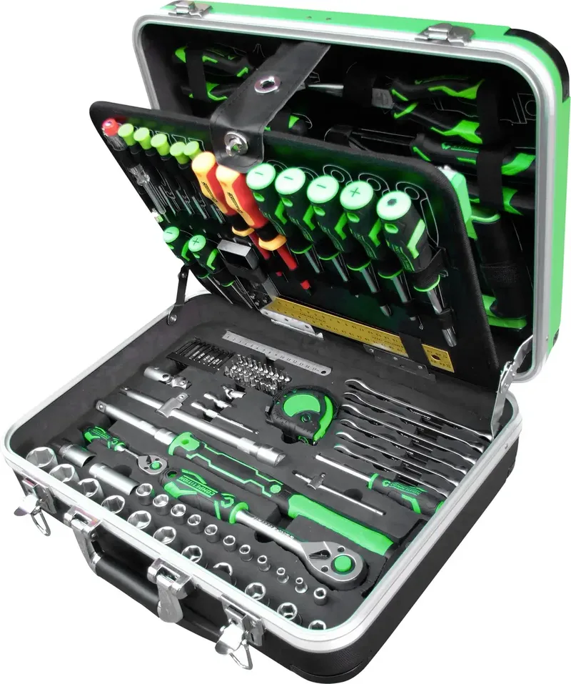 KS Tools 512.0147 COMPETITION 1/4+1/2 Universal-Werkzeug 512.0147 Werkzeugset Universal im Koffer von KS Tools – Produktbild