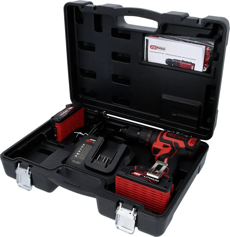 KS Tools 515.6300 Schlagschrauber 60 Nm 18 V Anzahl mitgelieferte Akkus 2 2 Ah Li-Ion de KS Tools – image du produit