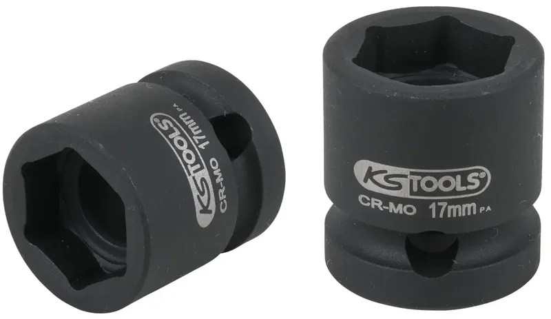 KS Tools 5150064 515.0064 Sechskant Kraft-Steckschlüsseleinsatz 17 mm 17 mm 1/2 de KS Tools – image du produit