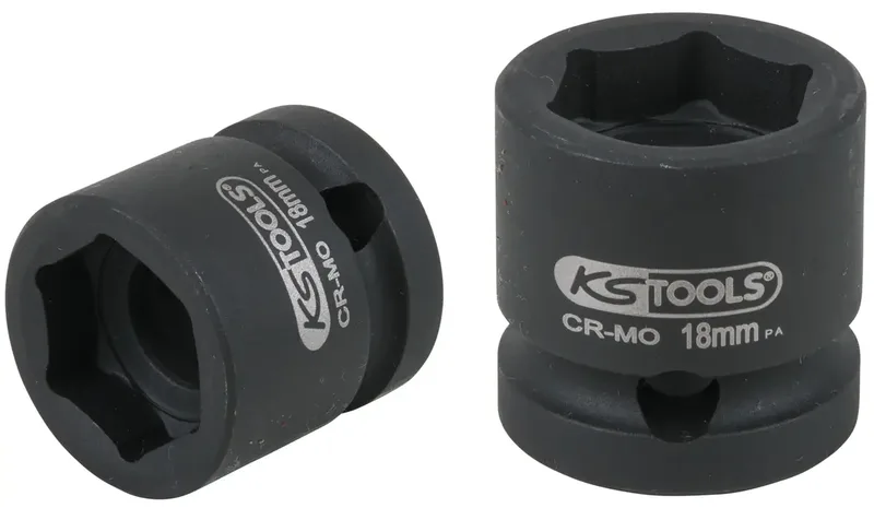 KS Tools 5150066 515.0066 Sechskant Kraft-Steckschlüsseleinsatz 18 mm 18 mm 1/2 (12.5 mm) de KS Tools – image du produit