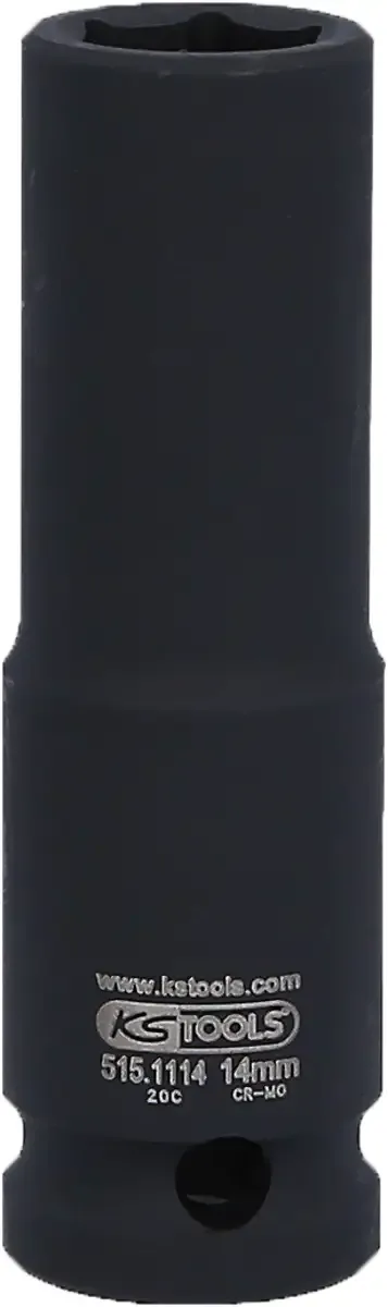 KS Tools 5151114 515.1114 Sechskant Kraft-Steckschlüsseleinsatz 14 mm 14 mm 1/2 (12.5 mm) von KS Tools – Produktbild