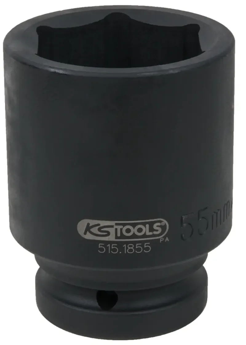 KS Tools 5151855 515.1855 Sechskant Kraft-Steckschlüsseleinsatz 55 mm 1 55 mm 1 (25 mm) de KS Tools – image du produit