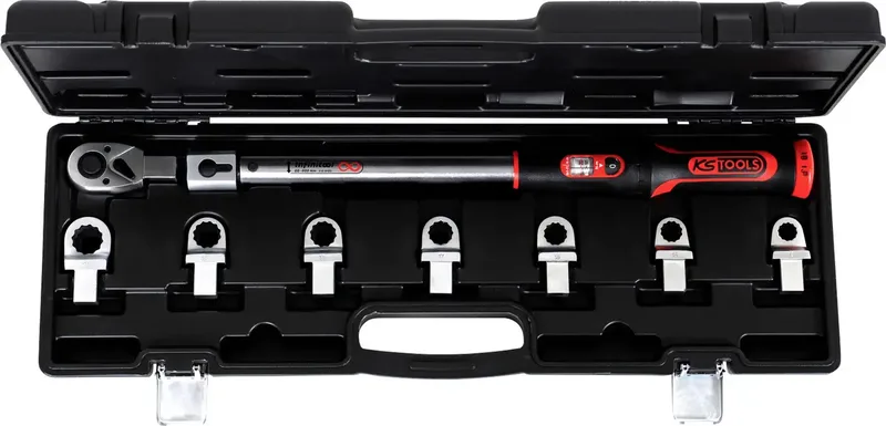 KS Tools 516.9105 Clé dynamométrique étalonné (ISO) pour embouts interchangeables carré à enficher 14 x 18 mm de KS Tools – image du produit