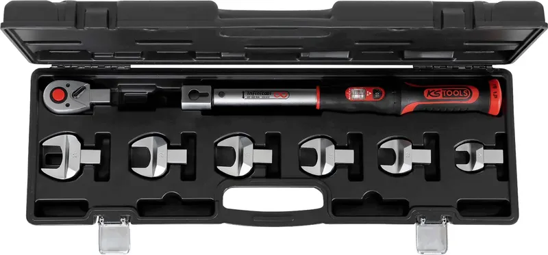 KS Tools 516.9110 Drehmomentschlüssel kalibriert (ISO) mit Knarre 14 x 18 mm von KS Tools – Produktbild