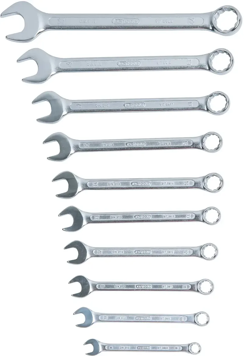 KS Tools 517.0080 5170080 Ring-Maulschlüssel-Satz Schlüsselweite (Metrisch) 8 - 22 mm van KS Tools – productafbeelding