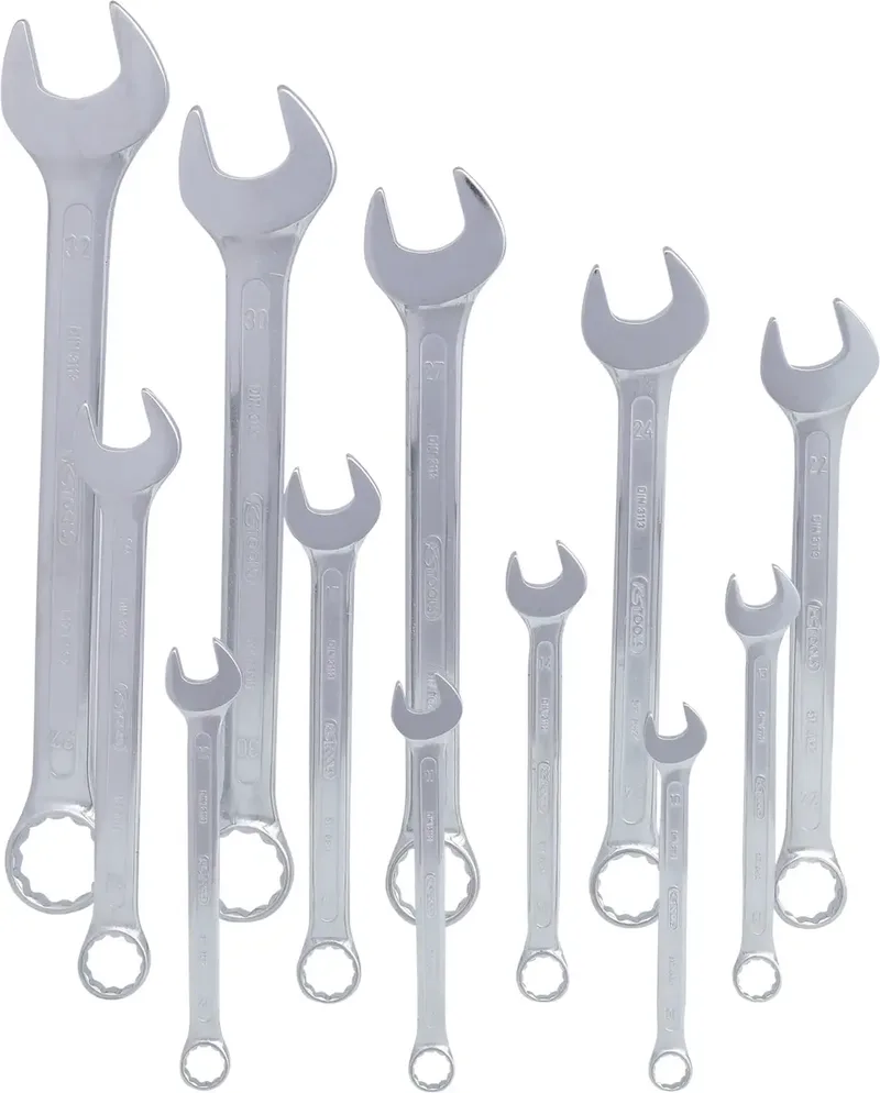 KS Tools 517.0085 5170085 Ring-Maulschlüssel-Satz Schlüsselweite (Metrisch) 10 - 32 mm by KS Tools – product image