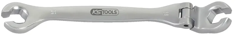 KS Tools 518.0379 CHROMEplus Offener Doppel-Ringschlüssel mit Gelenk, 9mm de KS Tools – image du produit