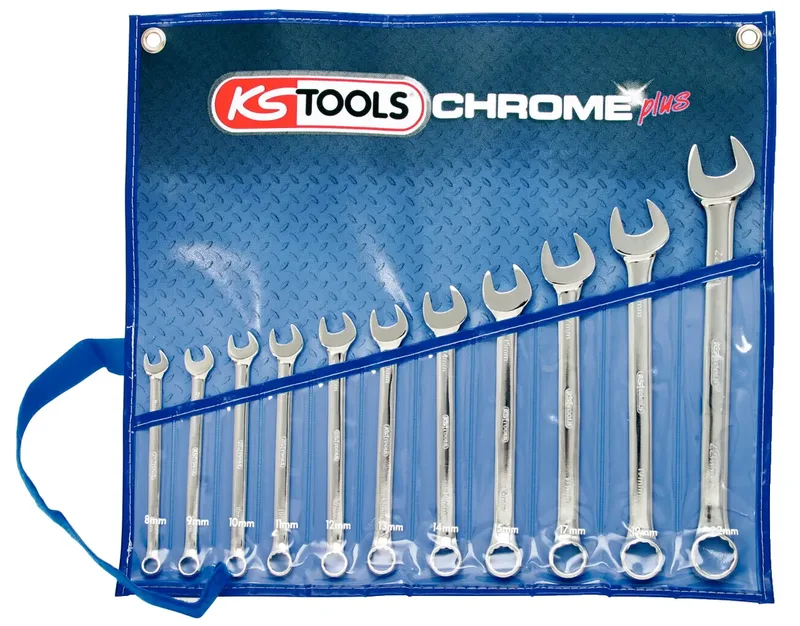 KS Tools 518.0641 5180641 Ring-Maulschlüssel-Satz Schlüsselweite (Metrisch) 8 - 22 mm by KS Tools – product image
