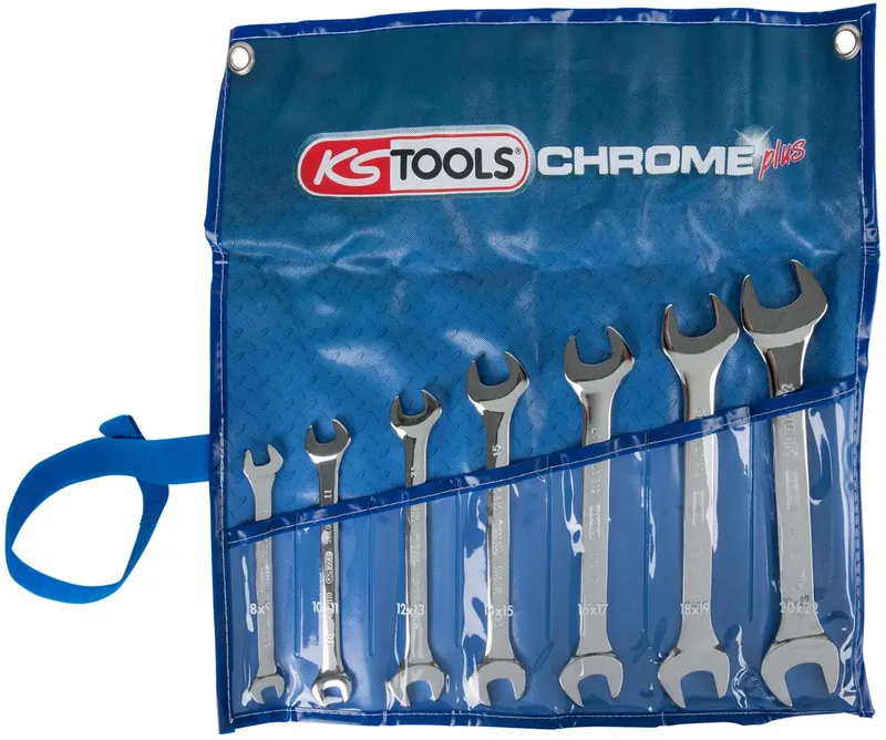 KS Tools 518.0747 5180747 Doppel-Maulschlüssel-Satz Schlüsselweite (Metrisch) 8 - 22 mm fra KS Tools – produktbillede