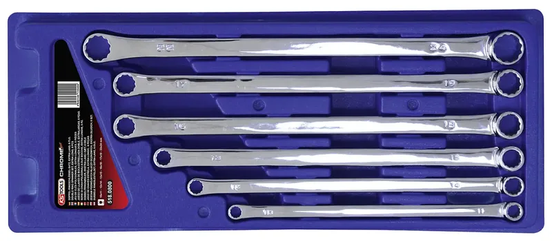 KS Tools 518.0800 Jeu de clés à œil doubles Ouverture de clé (métrique) 10 - 24 mm de KS Tools – image du produit
