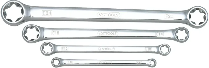 KS Tools 518.0860 518.0860 Jeu de clés à œil doubles Ouverture de clé (métrique) 6 - 24 mm de KS Tools – image du produit